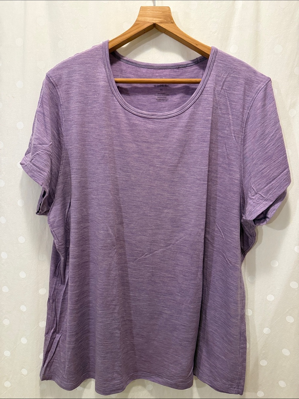 Women's Addie Lavender Crewneck Short-Sleeve Tee